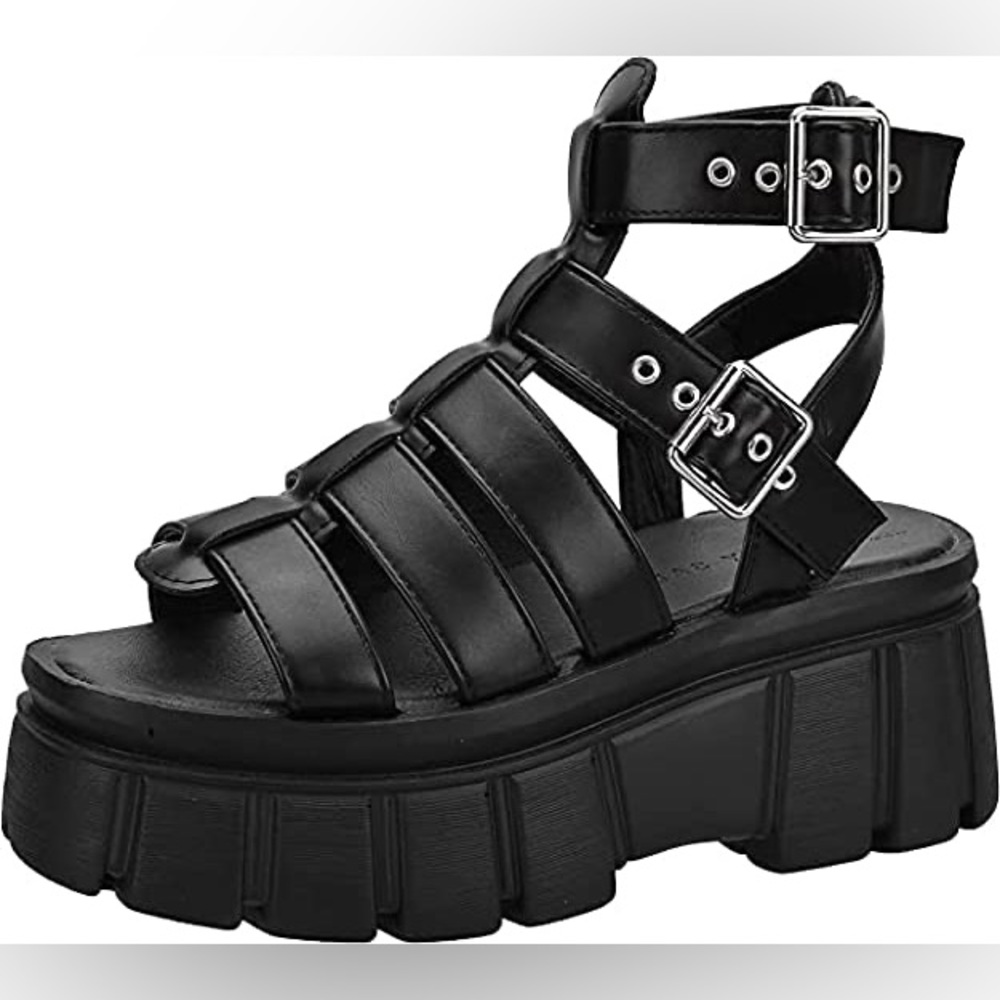 READYSALTED Women's Chunky Platform Sandals